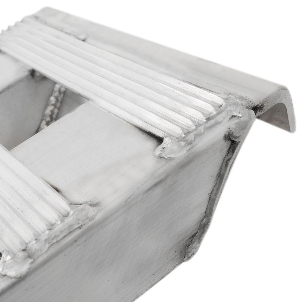 HD Ramps 4' L x 14" W Heavy Equipment Ramps, Hook End, Stub Foot - 12,000 lb. per Axle