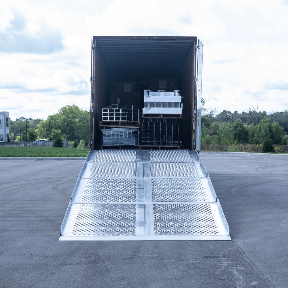 HD Ramps 84" W Aluminum Portable Modular Yard Ramp System