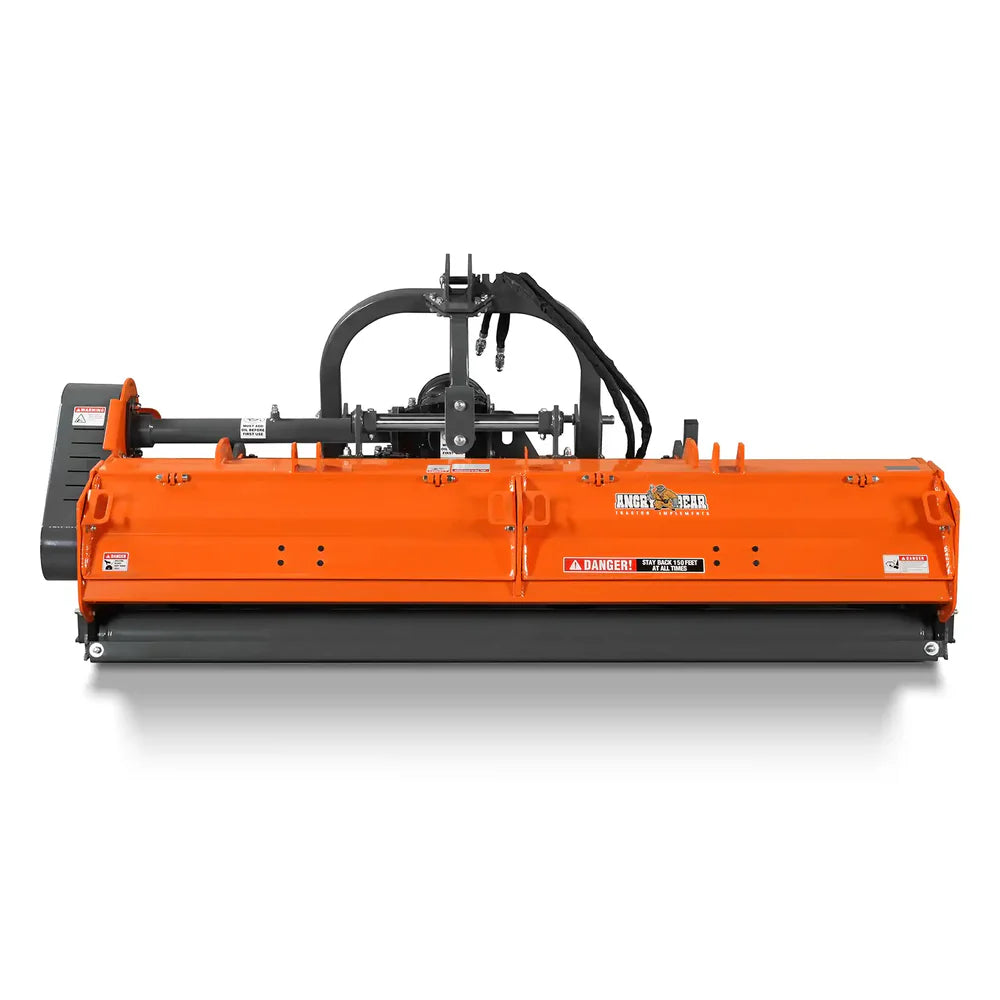 MechMaxx 87" Heavy Duty PTO Flail Mower with Hydraulic Side Shift 3 Point 50-90 hp, KDK87H