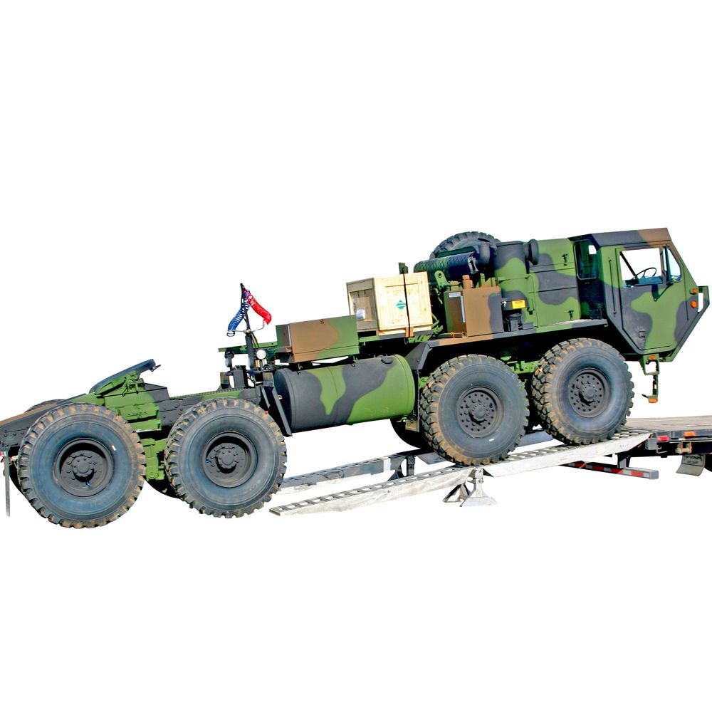 HD Ramps 16' L x 20" W Modular Step Deck Trailer Ramp System - 23,500 lb. Weight Cap