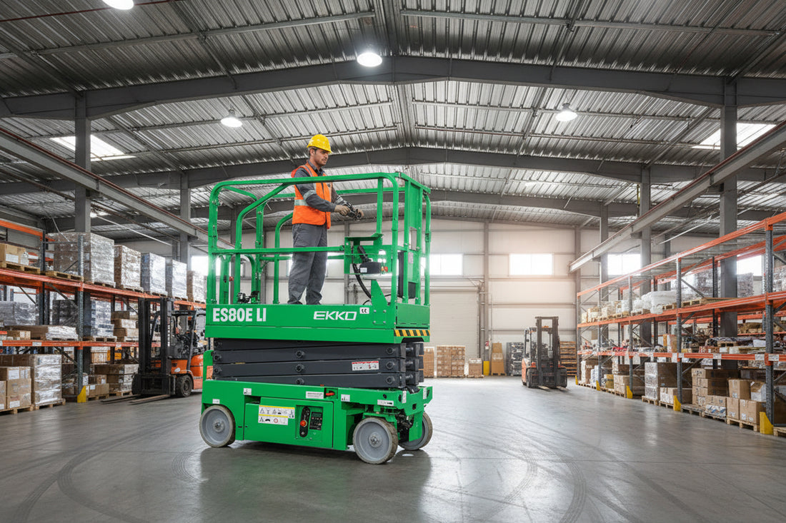 EKKO ES80E-Li Scissor Lift Height 26.2' (315'')
