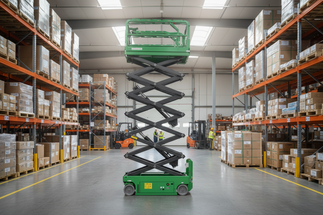 EKKO ES120E-Li Scissor Lift Height 39' (468'')
