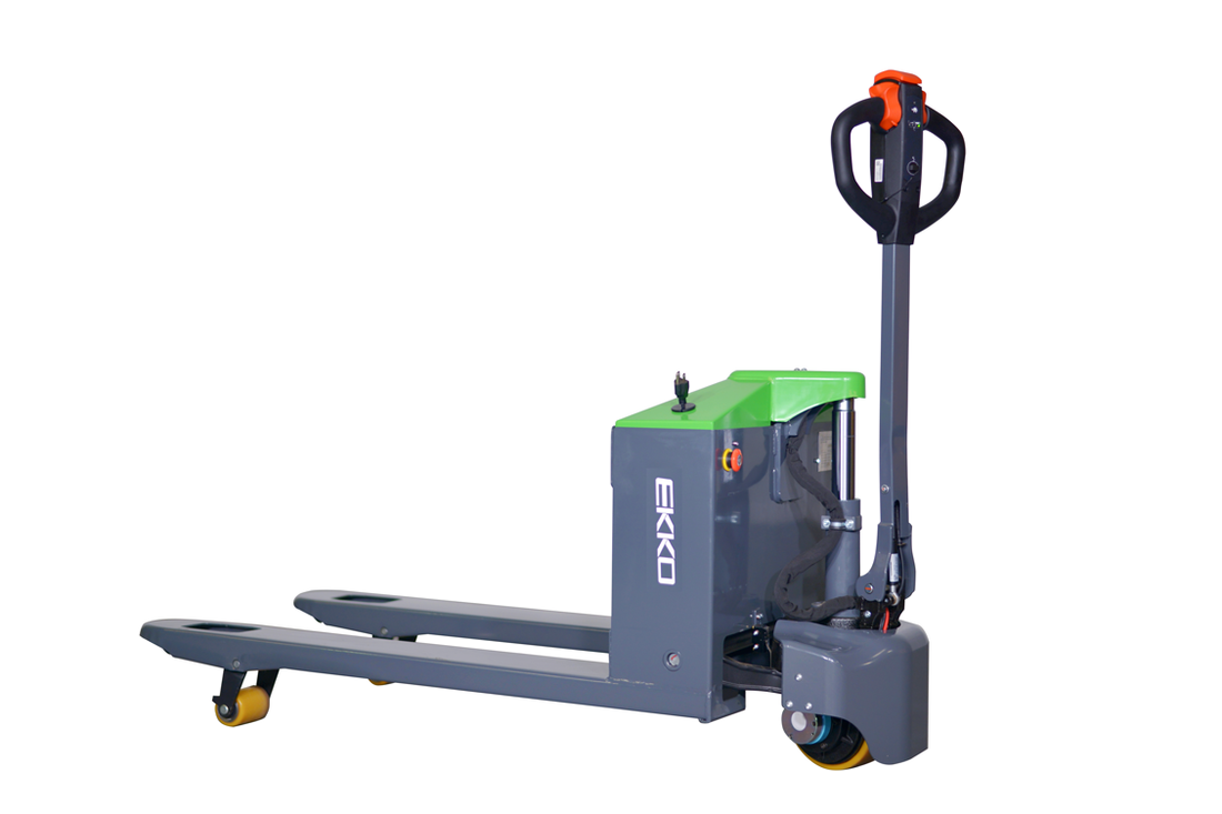 EKKO EP15JLi Full Electric Pallet Jack 3300 lb Capacity W/ PinPad