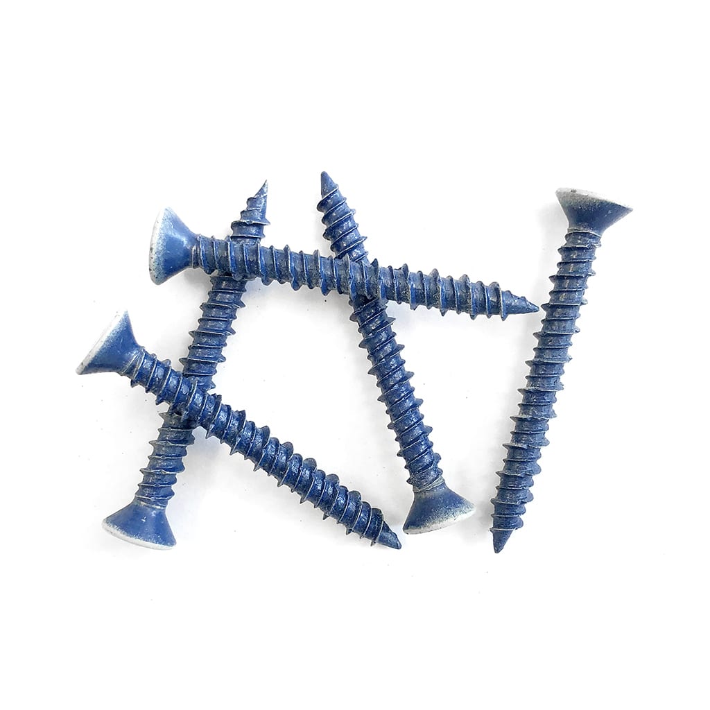 SLATWALL Concrete Screw 1-3/4″ – Color Matching Flathead