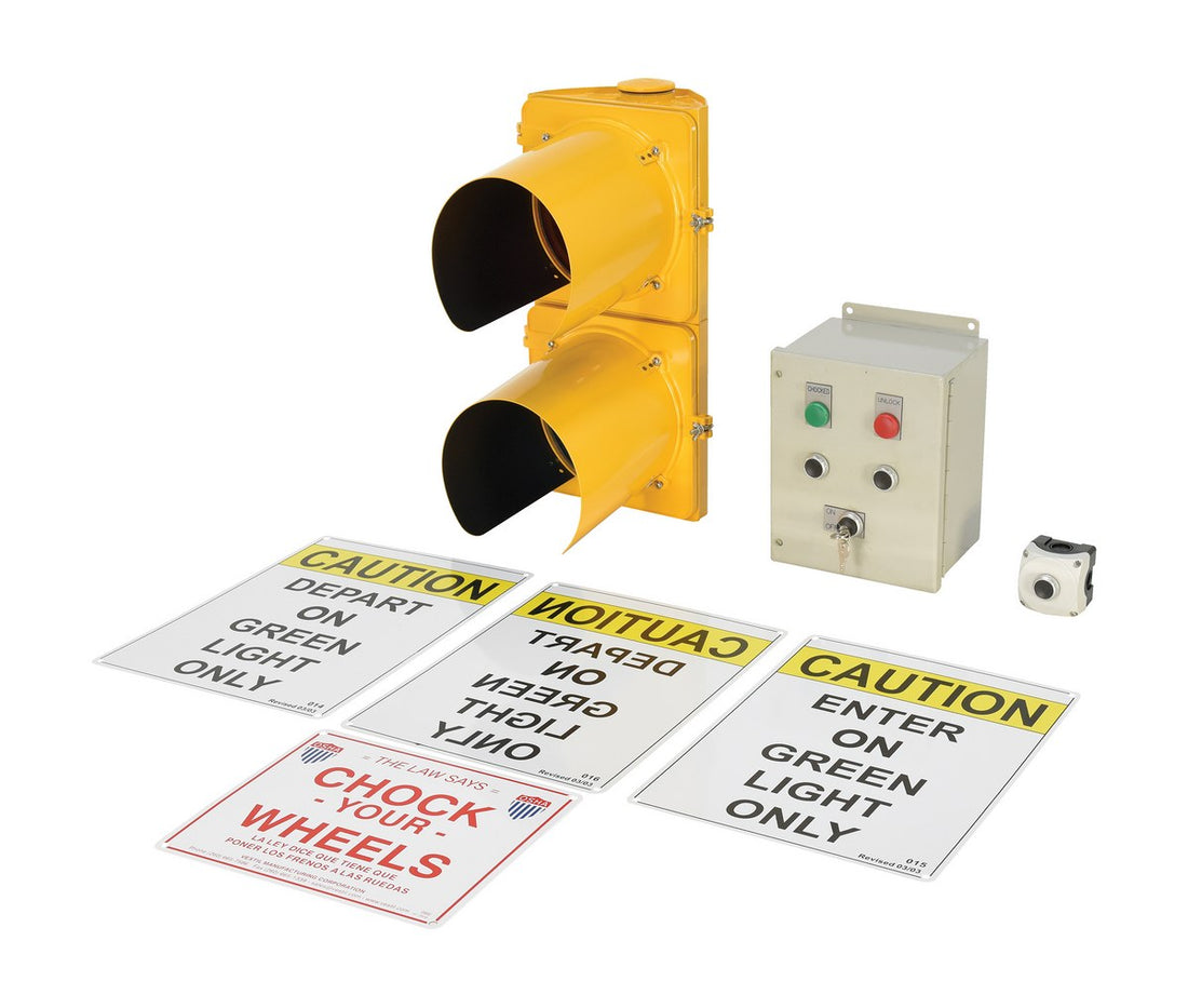 Aluminum Dock Traffic System 22-1/2 In. x 14 In. x 21-3/4 In. Yellow