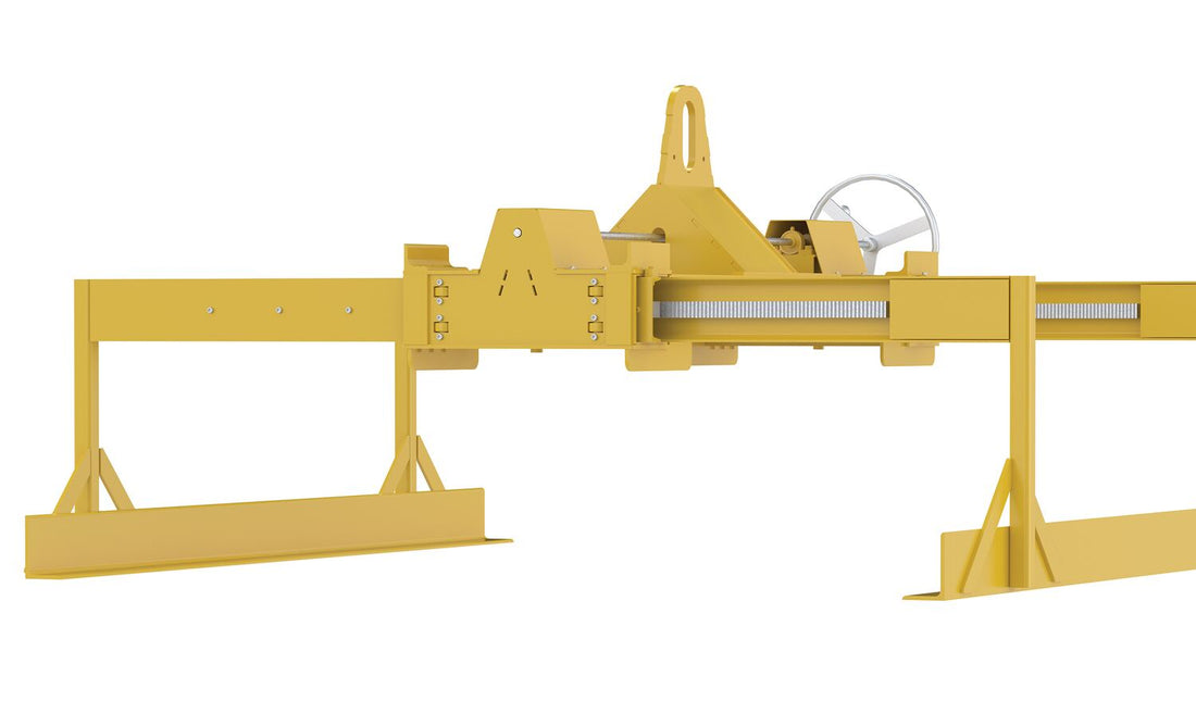 Vestil Steel Horizontal Sheet Lifter 10,000 Lb. Capacity Yellow