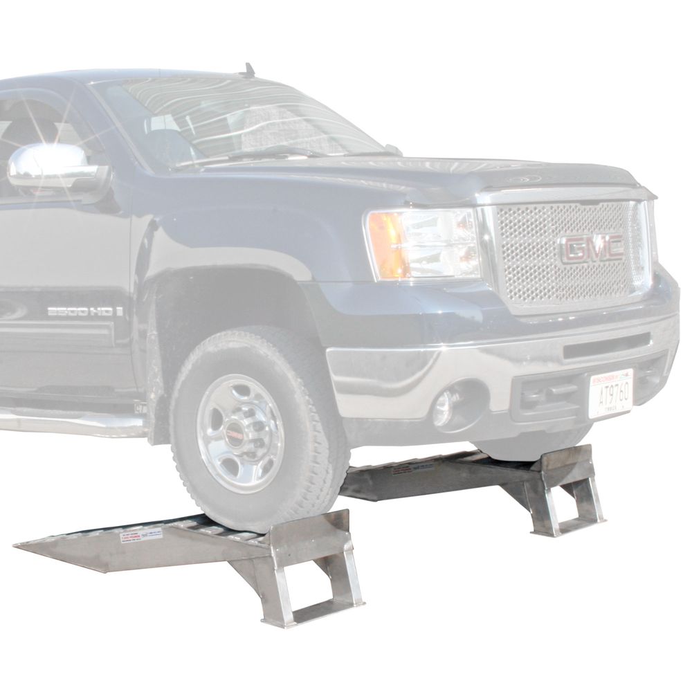 HD Ramps Heavy-Duty Aluminum Truck Service Ramps - 7,000 lb. per Axle