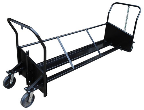 Vestil Steel Trash Can Cart Maximum Capacity 3 95 Gallon Trash Cans