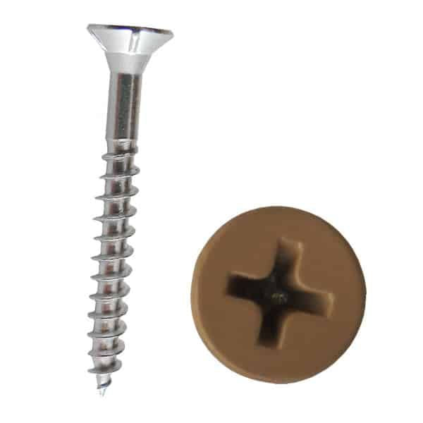 SLATWALL Screw 1-5/8″ – Color Matching Flathead