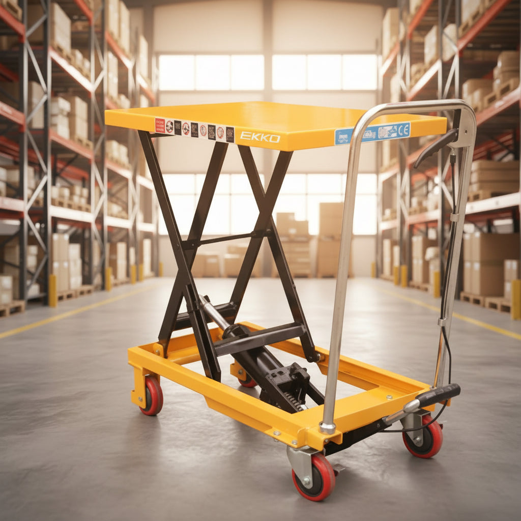 EKKO T15 Scissor Lift Table Cart 330 lb Capacity