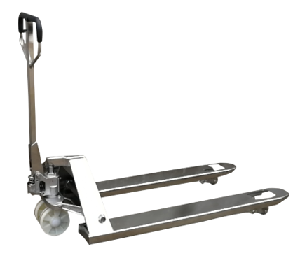 EKKO A25G Galvanized Steel Manual Pallet Jack, 5,500 lbs Capacity